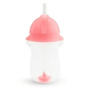 Munchkin® Any Angle Click Lock Weighted Straw Cup, Pink/Purple, 10oz, 2 Pack
