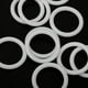 thumbnail image 2 of 20pcs O Anillos De Silicona Maniquí Chupetes Adaptador De Cadena De Clip De Bebé, 2 of 9