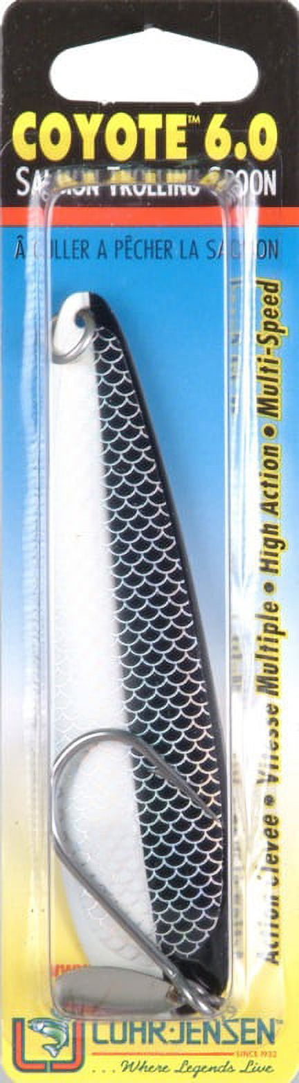 Luhr Jensen Coyote Spoon Fishing Lure 4 1/2" Cop Car