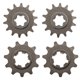 thumbnail image 1 of Piñón de Cadena Frontal de 4x11/14 para Bicicleta de Cohete de Bolsillo de 49cc ATV Quad Dirt Soledad Piñón delantero de 11 dientes, 1 of 10