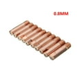 thumbnail image 2 of BTOER MB 15AK MIG MAG Welding Torch Contact Tip M6 Copper Gas Nozzle 0.6/0.8/1.0/1.2mm, 2 of 5