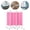 Pink, variant on 5-Panel Modern Medical Privacy Screen Portable & Foldable Medical Room Divider White