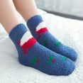 thumbnail image 3 of Multicolor Socks Home Socks Coral Pairs Christmas Three- 6 Of Socks, 3 of 5