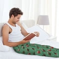 thumbnail image 5 of Logiee Christmas Dachshund Print Pajama Pants for Men,Men’s Pajama Bottoms,Mens PJ Pants with Pockets & Button Fly-Small, 5 of 6