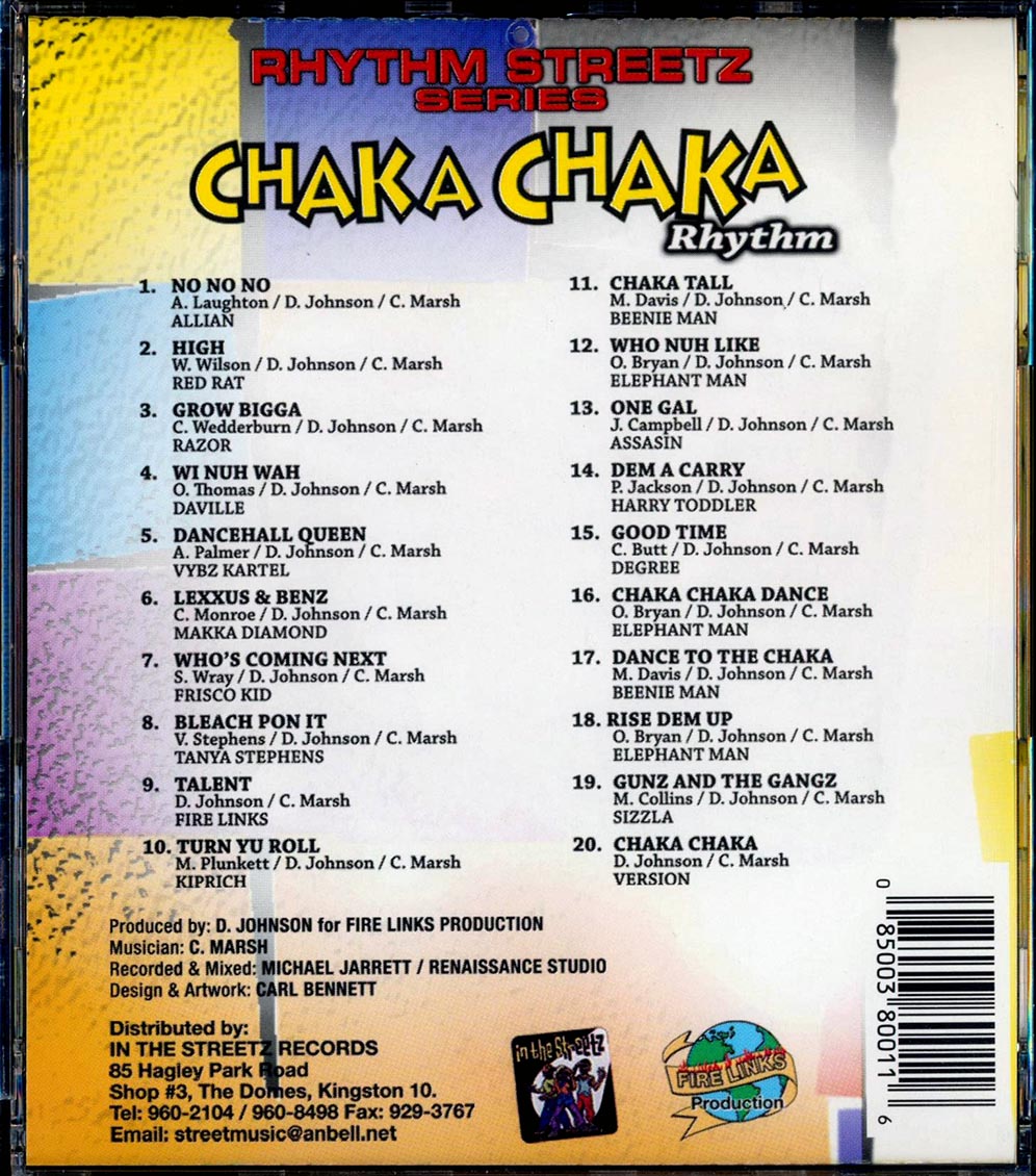 洋楽 CHAKA CHAKA Rhythm CD CHAKA CHAKA Rhythm CD