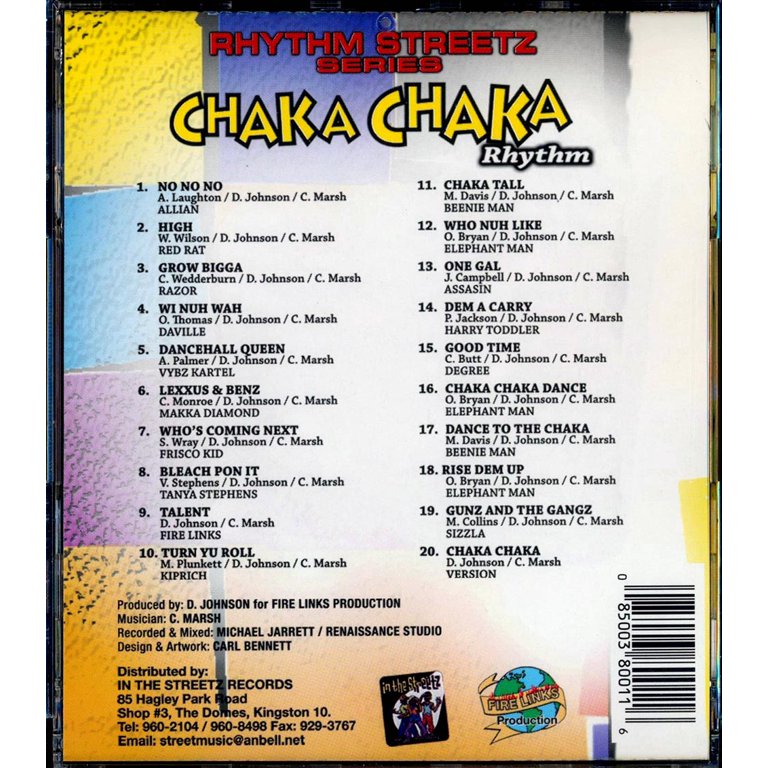 洋楽 CHAKA CHAKA Rhythm CD CHAKA CHAKA Rhythm CD