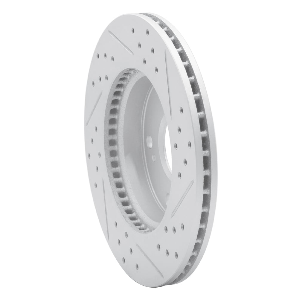 Dynamic Friction Company 830-59036L DFC Geoperformance Rotor - Drilled and Slotted