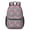 Pink Cat Head, variant on Multicolor Cat Silhouette Yellow Pattern 17" School Backpacks for Teens,Waterproof Oxford Fabric,S-Shape Padded Straps for School,Travel,Hiking,Camping
