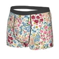 thumbnail image 2 of Wukai Trendy Floral Design Print Men’s Underwear Breathable Boxer Briefs,&nbsp;Moisture Wicking & Breathable-, 2 of 7