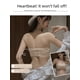 thumbnail image 4 of Ropa interior sin tirantes para mujer, antideslizante, push-up, pequeño pecho, envoltura, top de tubo, hermoso sujetador de espalda de verano, invisible, antideslumbrante, vestido de novia, 4 of 5