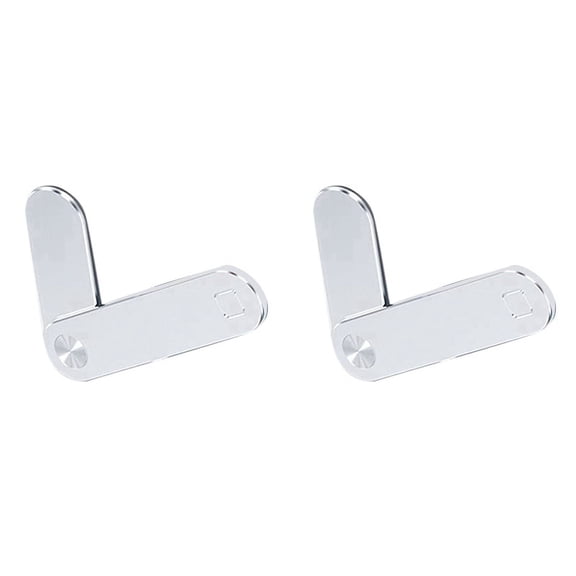 2X Magnetic Laptop Phone Holder, Adjustable Laptop Cell Phone Mount, Laptop Side Mount Clip (Silver)