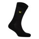 thumbnail image 2 of LYLE&SCOTT Calcetines de tenis para hombre, paquete de 5 - Camdyn Core Socks, mezcla de algodón, lisos Negro 40-46, 2 of 3