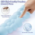 thumbnail image 4 of Set de reposamuñecas, teclado y reposamanos Sushret Cloud Blue, 4 of 7