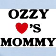 thumbnail image 2 of CafePress - Ozzy Loves Mommy Infant Bodysuit - Baby Light Bodysuit, Size Newborn - 24 Months, 2 of 4