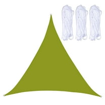 cpengpj Waterproof Equilateral Triangle Sun Shade Garden Patio Awning Canopy Sail, 3x3x3m, Outdoor Shade Solution For Patio Garden Yard
