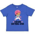 thumbnail image 3 of Inktastic Future Softball Star Cute Girls Girls Toddler T-Shirt, 3 of 5