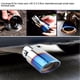 thumbnail image 5 of Tubo de escape del automóvil, acero inoxidable azul cromado Tubo de escape recto universal del automóvil Punta del silenciador trasero Cola de la cola de escape Punta del silenciador EOTVIA  NO, 5 of 6