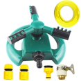 thumbnail image 2 of Sprinkler Sprinkler Head Automatic Rotating Sprinkler Garden Pipe Joint Set Garden Watering, 2 of 6