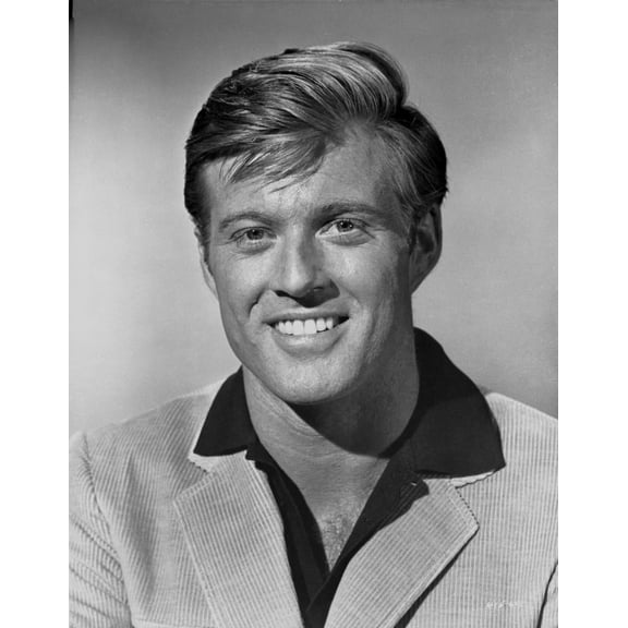 Robert Redford smiling in Portrait Photo Print (24 x 30)