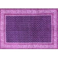 thumbnail image 1 of Ahgly Company Indoor Rectangle Persian Purple Traditional Area Rugs, 5' x 7', 1 of 4