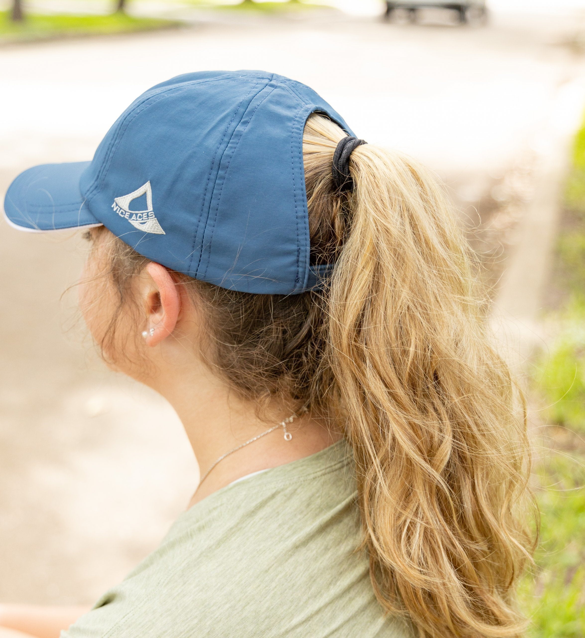 Lightweight Breathable Ponytail Hat 