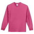 thumbnail image 5 of Mafoose Mens Long Sleeve Essential T-Shirt Sangria 4X-Large, 5 of 6