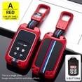 thumbnail image 4 of Car key case key shell set for Honda CR-V ACCORD ODYSSEY CIVIC ect all-inclusive protection keychain Accessories Zinc Alloy, 4 of 10