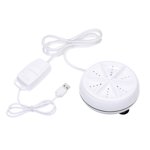 Mistaha 3in1 Mini laveuse Laveur rotatif portable réglable avec USB Cable pratique pour Voyage à la maison Voyage d'affaires (A)