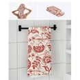 thumbnail image 7 of Red Spring Floral Bath Towels for Bathroom Set,Luxury Microfiber Towels Gifts for Women,Quick Dry Beach Kitchen Hand Hair Face Towel and Dish Washcloth,Summer Botanical Farmhouse Yoga Towels+Set, 7 of 7