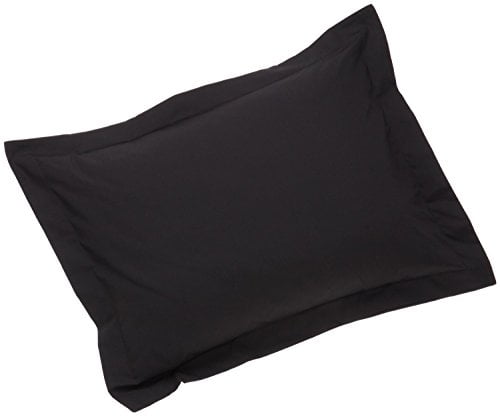 black pillow shams standard