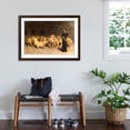 thumbnail image 3 of Art.com Daniel in the Lions' Den, 1872 Giclee Print by Briton Rivi?re, Brown Frame Wall Art, 44" x 32", 3 of 5