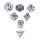 thumbnail image 1 of 14mm Metal Polyhedral Dados Poliédricos D8 D10 D12 D20 para de (7 Pedazos) H, 1 of 8