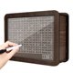 thumbnail image 1 of Caja de ahorros de madera con forma de bóveda de efectivo, alcancía con objetivo de conteo, 1 of 8