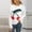 White, variant on Sakmal Black Sweaters for Women 2025 Pullover Cute Tops Loose Long Sleeve Crew Neck Cherry Print Sweaters for Women