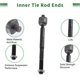 thumbnail image 5 of Kit de suspensión delantera de 8 piezas, extremos de varilla de dirección interiores y exteriores, junta esférica inferior con bota para Toyota Sienna 04-10, 5 of 7