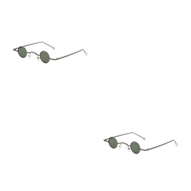 relayinert Trendy Small Round Lightweight Metal Frame For Fashion Forward style 1 2Set
