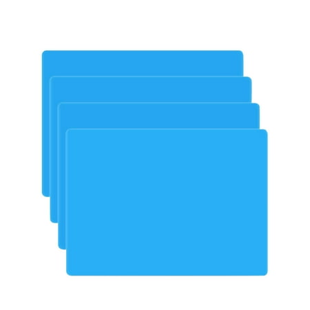

Silicone Sheets Jewelry Casting Molds Mat for Crafts Silicone Casting Molds Tumbler Sheets Multipurpose Heat Resistant Mat (4 15.7 inch X 11.8 inch)