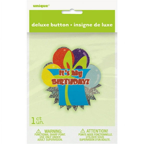 It's My Birthday Button