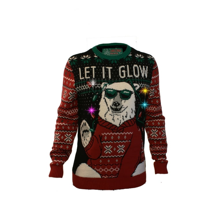 Bears light up sweaters hotsell