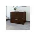 thumbnail image 3 of BBF Series C - Lateral filing cabinet - 2 drawers - mocha cherry, 3 of 6
