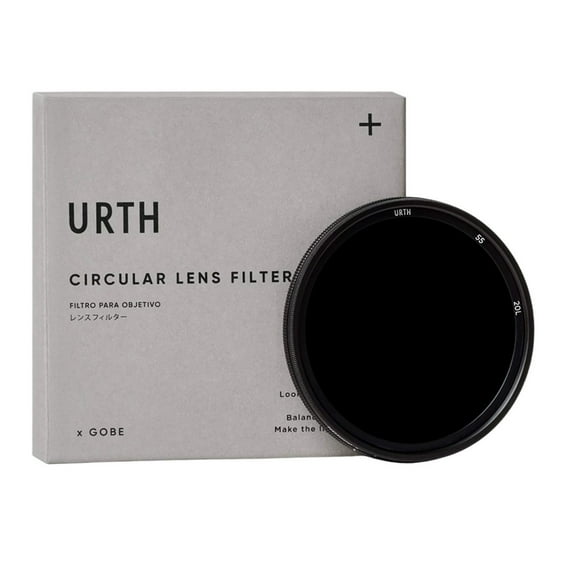 Urth 55mm ND64-1000 (6-10 Stop) Ultra-Slim Variable Circular Lens Filter Plus 