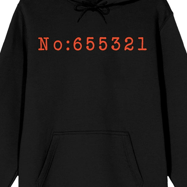 A Clockwork Orange No: 655321 Long Sleeve Black Adult Hooded