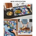 thumbnail image 6 of nqOlkjepod Large Induction Cooktop Protector Mat 31"x24", Spring Floral Stove Top Covers for Electric Stove, Oil Painting Flowers Modern Abstract Art Stove Burner Cover Mats, Glass Top Stove Cover, 6 of 8