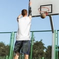 thumbnail image 5 of Naloa White Basketball Jersey Reversible Men's Mesh Athletic Sports Shirts Training Practice S-4XLLarge, 5 of 6