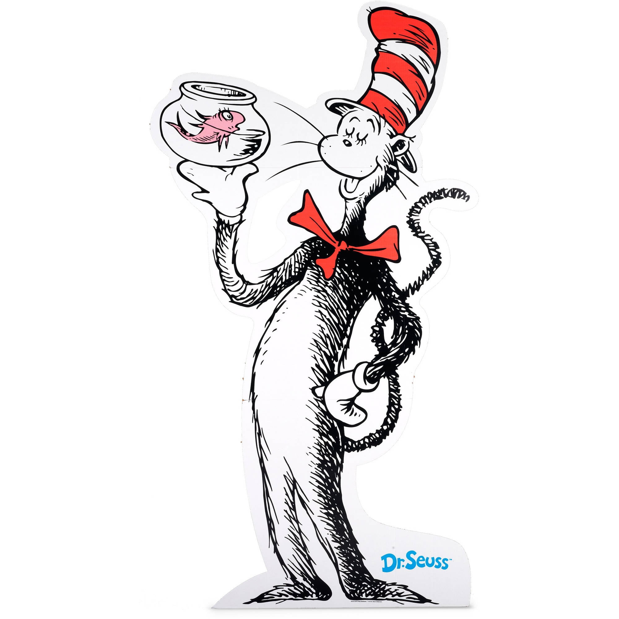 Buy Dr. Seuss Cat in the Hat Cardboard Stand-Up, 6ft at Walmart.com.