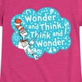 thumbnail image 3 of Cat in the Hat - Wonder And Think - Toddler And Youth Girls Short Sleeve Graphic T-Shirt, 3 of 5