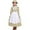 Yellow_001, variant on Bmisegm Girls Dresses Fashion Floral Print Style Long Sleeve Daily Party Casual Outfit Toddler Girl Dress