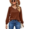 thumbnail image 5 of Women's Fashion Casual Loose Pullover, 5 of 8