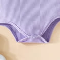 thumbnail image 5 of Utlike Girls Clothing Set Baby Summer Outfit Ruffle Romper Short Set Cute Baby Clothes For Comfortable And Versatile Outfits Size 3 Months-6 Months, 5 of 8
