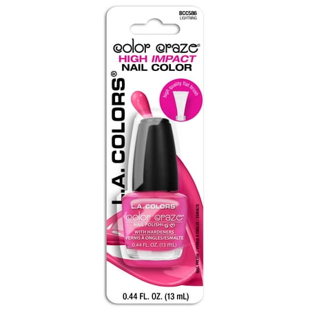 L A Colors Color Craze Nail Polish Lightning Walmart Com